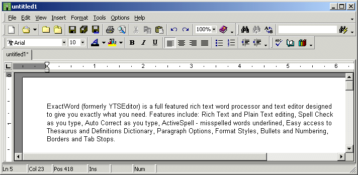 ExactWord Screenshot